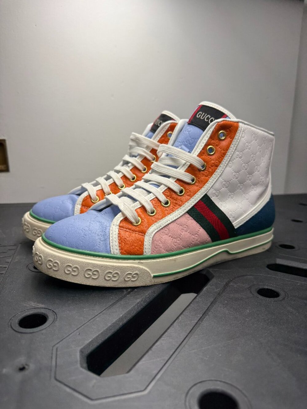 Gucci Tennis 1977 Hightop Sneaker Size 10